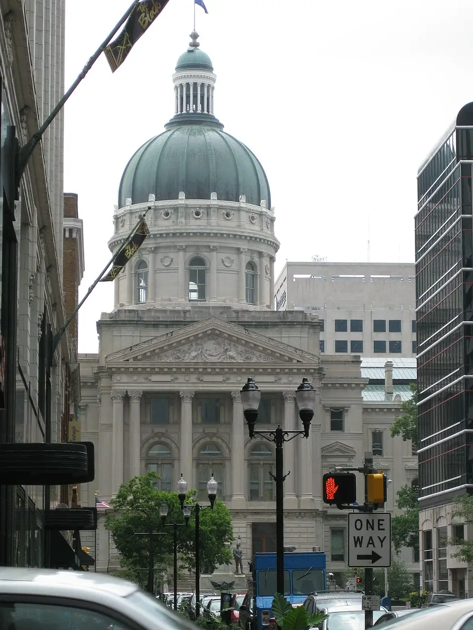 Indiana Statehouse in Indianapolis