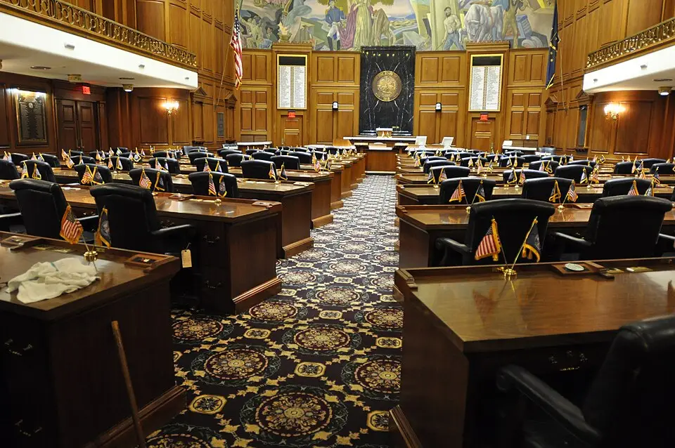 Indiana House of Representatives Chamber