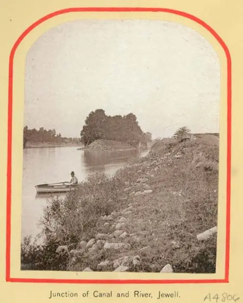 Wabash and Erie Canal junction